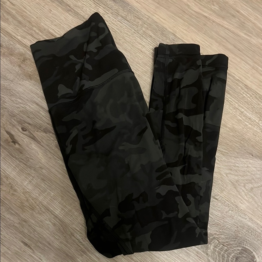 Lululemon Camo Print Leggings